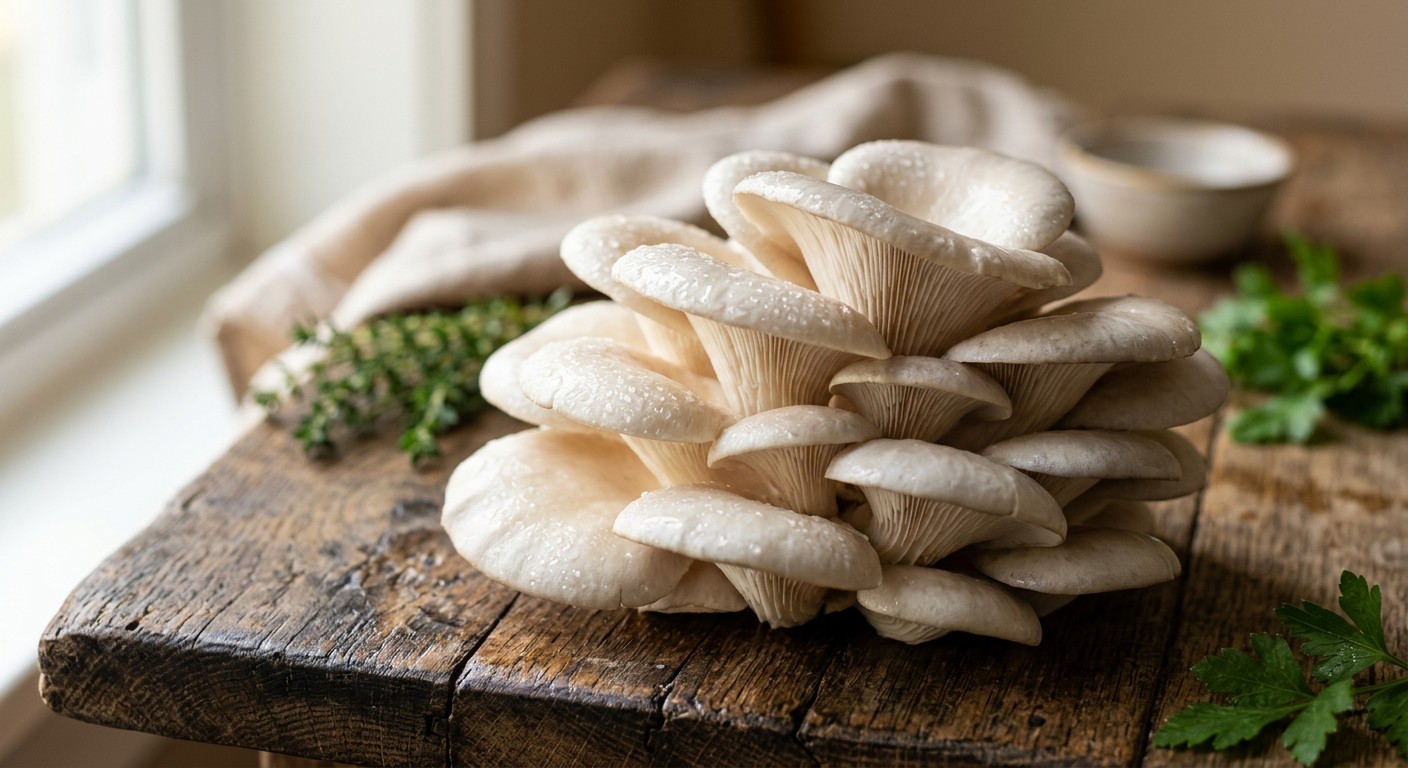 Fresh Oyster Mushrooms